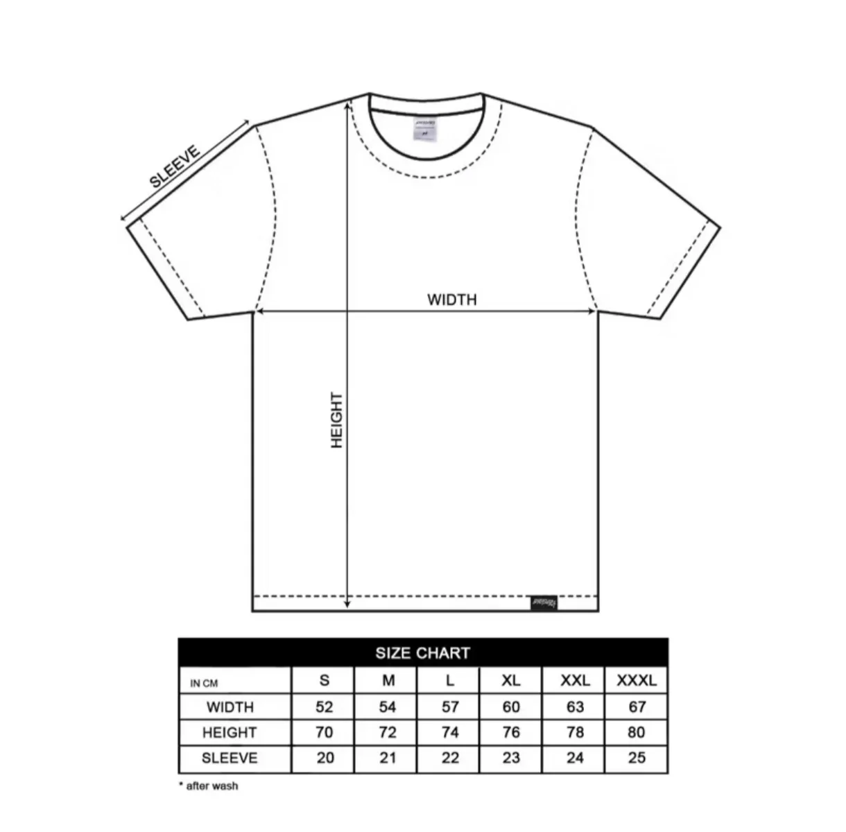 Size guide MASAKRE